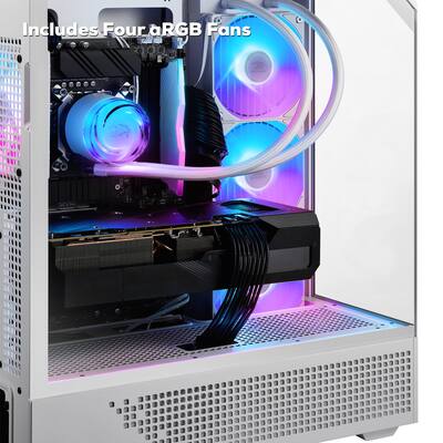 iBUYPOWER Element Gaming Desktop PC AMD Ryzen 7 8700F