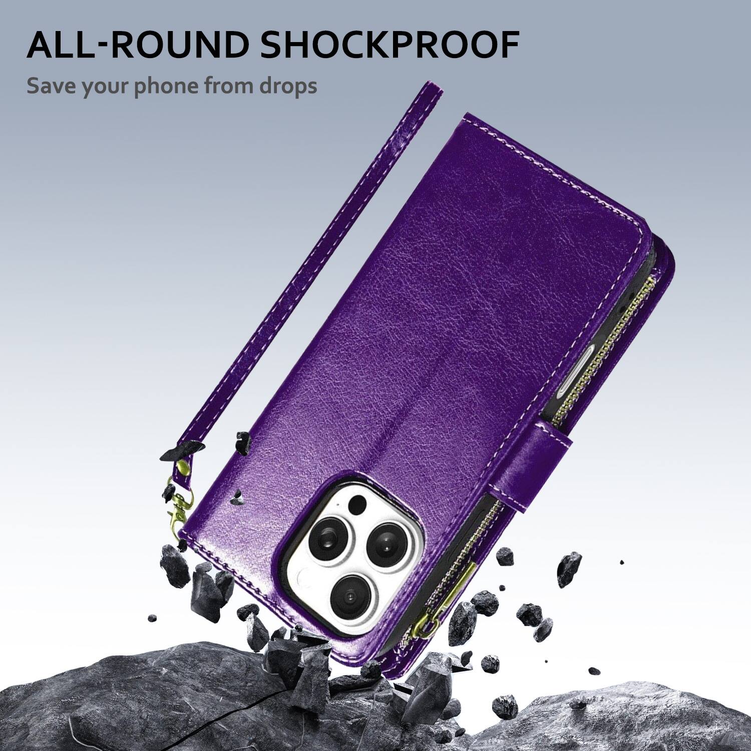 ALL-ROUND SHOCKPROOF  
Save your phone from drops