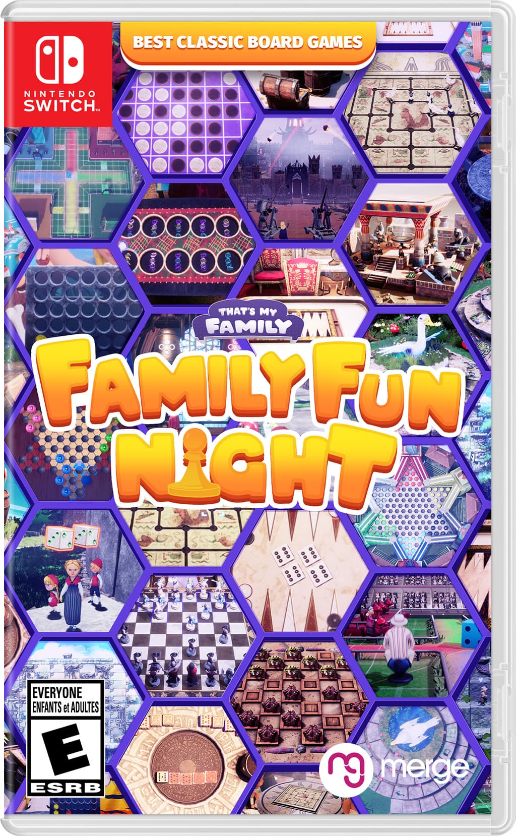 Front. Merge Games - That's My Family: Family Fun Night.
