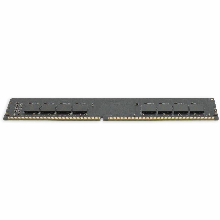 Alt View 4. AddOn - AddOn Dell® AA101752 Compatible Factory Original 8GB DDR4-2666MHz Unbuffered Single Rank x8 1.2V 288-pin CL19 UDIMM - Black.