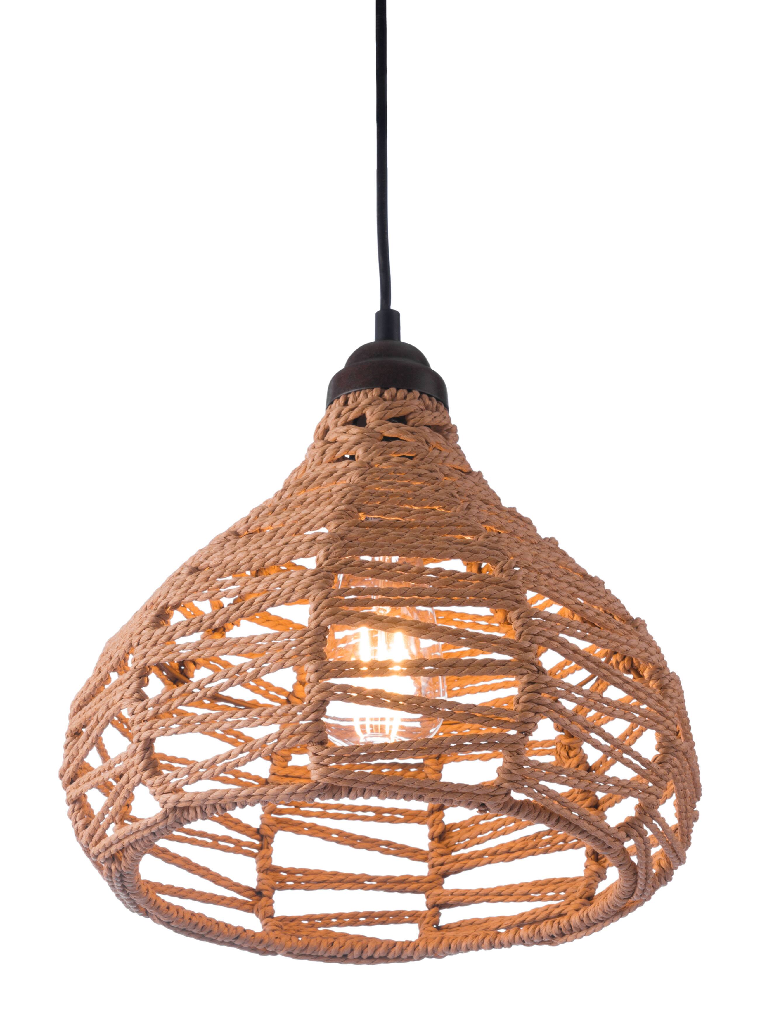 Alt View 1. Hivvago - Nezz Ceiling Lamp Natural - Natural.
