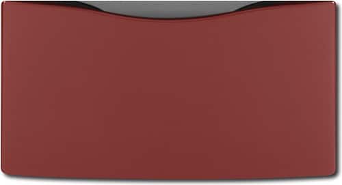 Front Standard. Whirlpool - Washer/Dryer Laundry Pedestal - Cranberry Red.