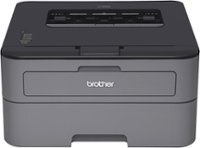Front Zoom. Brother - HL-L2300D Black-and-White Printer - Charcoal Gray/Black.
