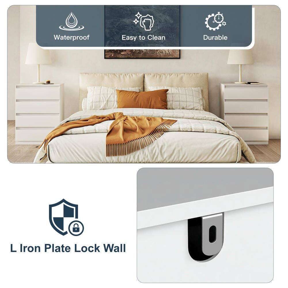 - Waterproof
- Easy to Clean
- Durable

- L Iron Plate Lock Wall