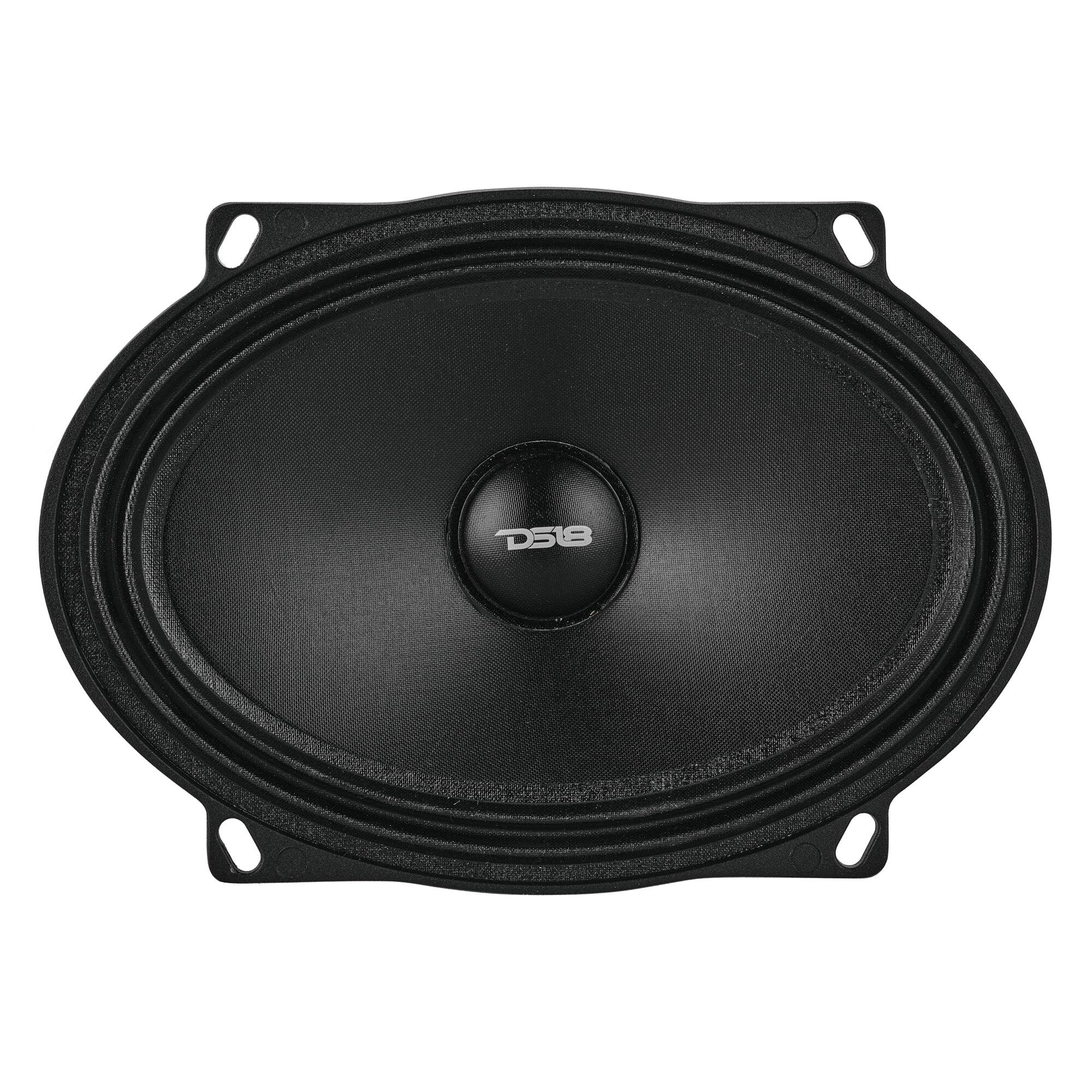 Alt View 1. DS18 Audio - 5x7" Full-Range Speaker With Water Resistant Glass Fiber Cone and Neodymium Magnet | 150W RMS 4-Ohm - Black.