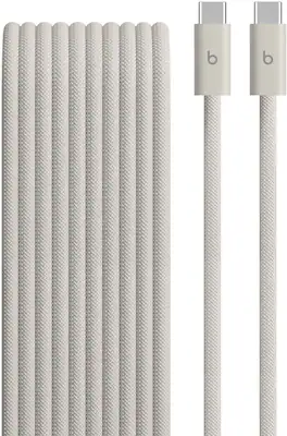 Beats - 10' 240W USB-C to USB-C Braided Cable - Surge Stone