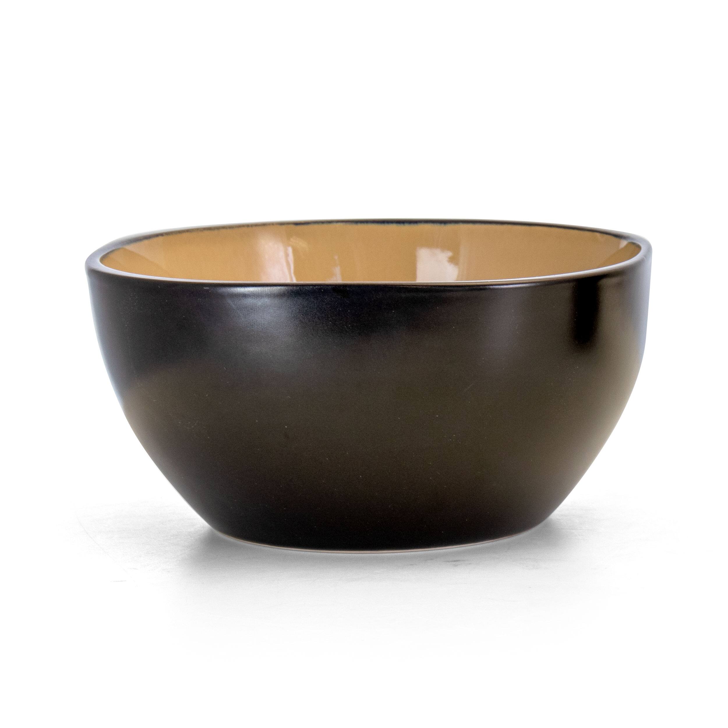 Alt View 2. Gibson - Soho Lounge 16 pc Dinnerware, Taupe Square Shape (Service for 4) - Taupe.