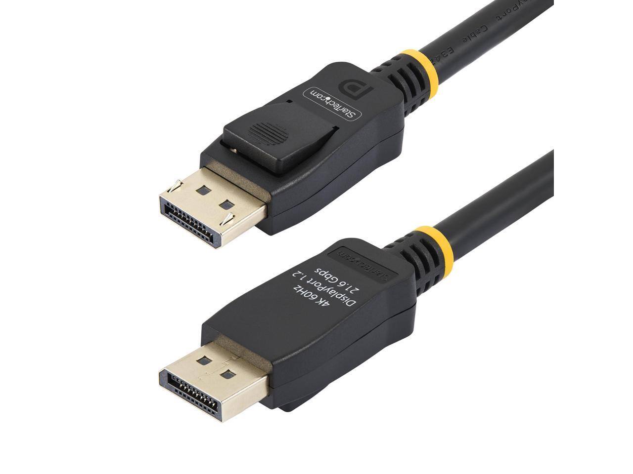 StarTech.com
StarTech.com
DisplayPort Cable E342
1.2 Gbps
WBSKPANAS
ZH09
DisplayPort 21.6 4K