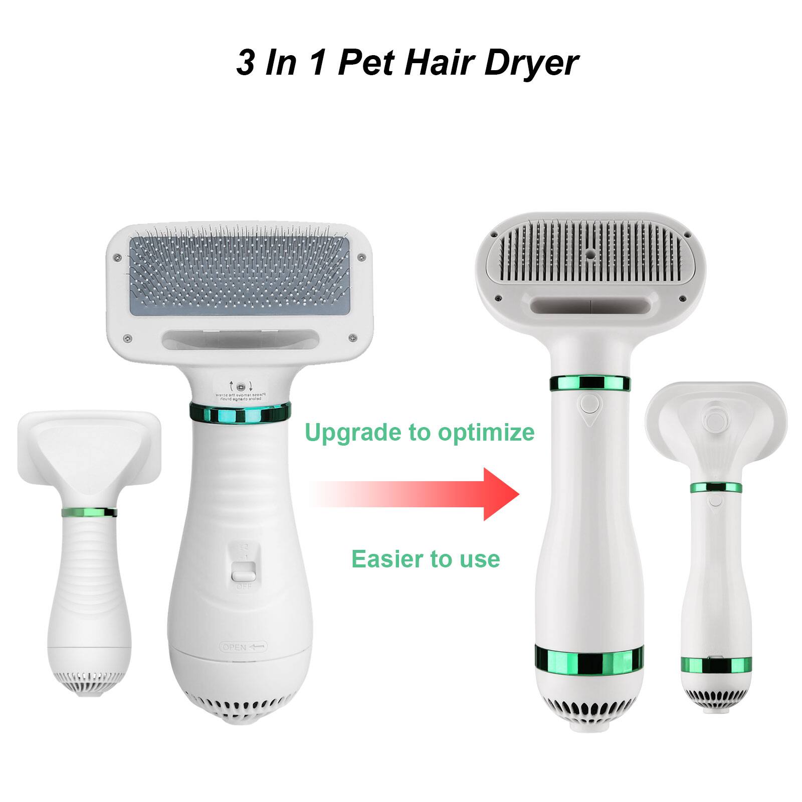 3 In 1 Pet Hair Dryer

Upgrade to optimize
Easier to use