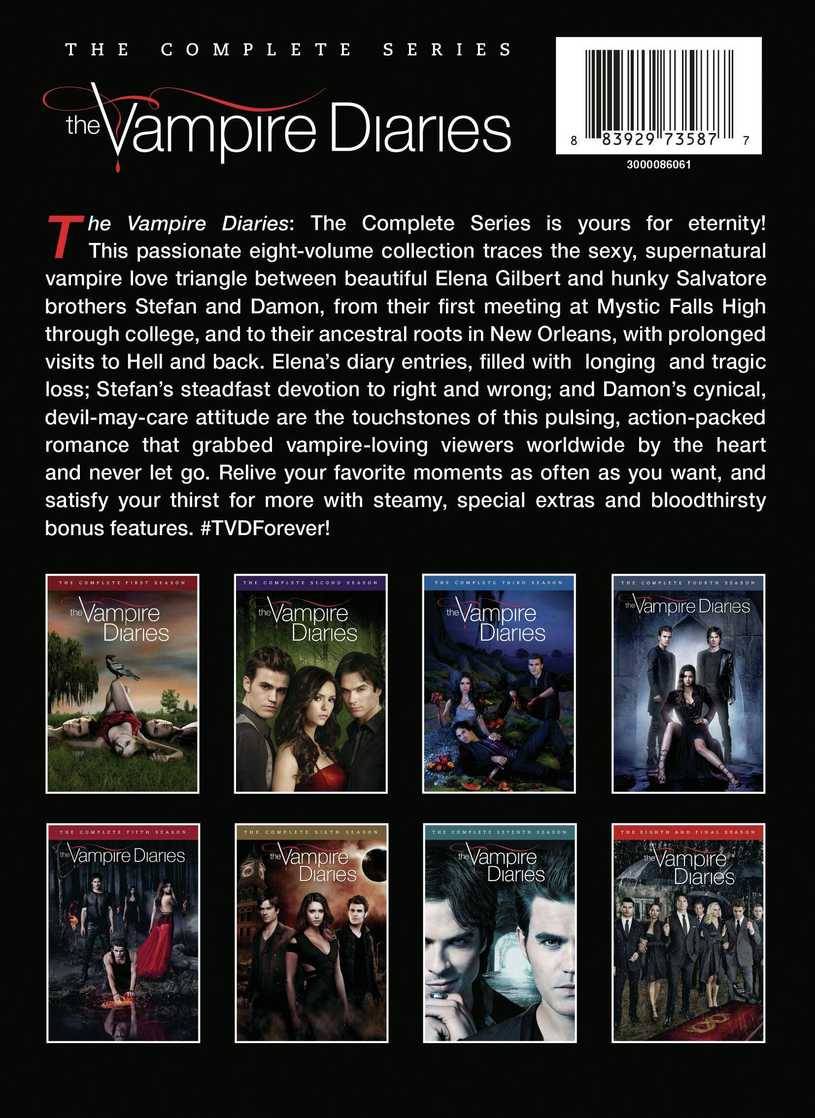The Vampire Diaries: The Complete Series (Box Set) [DVD