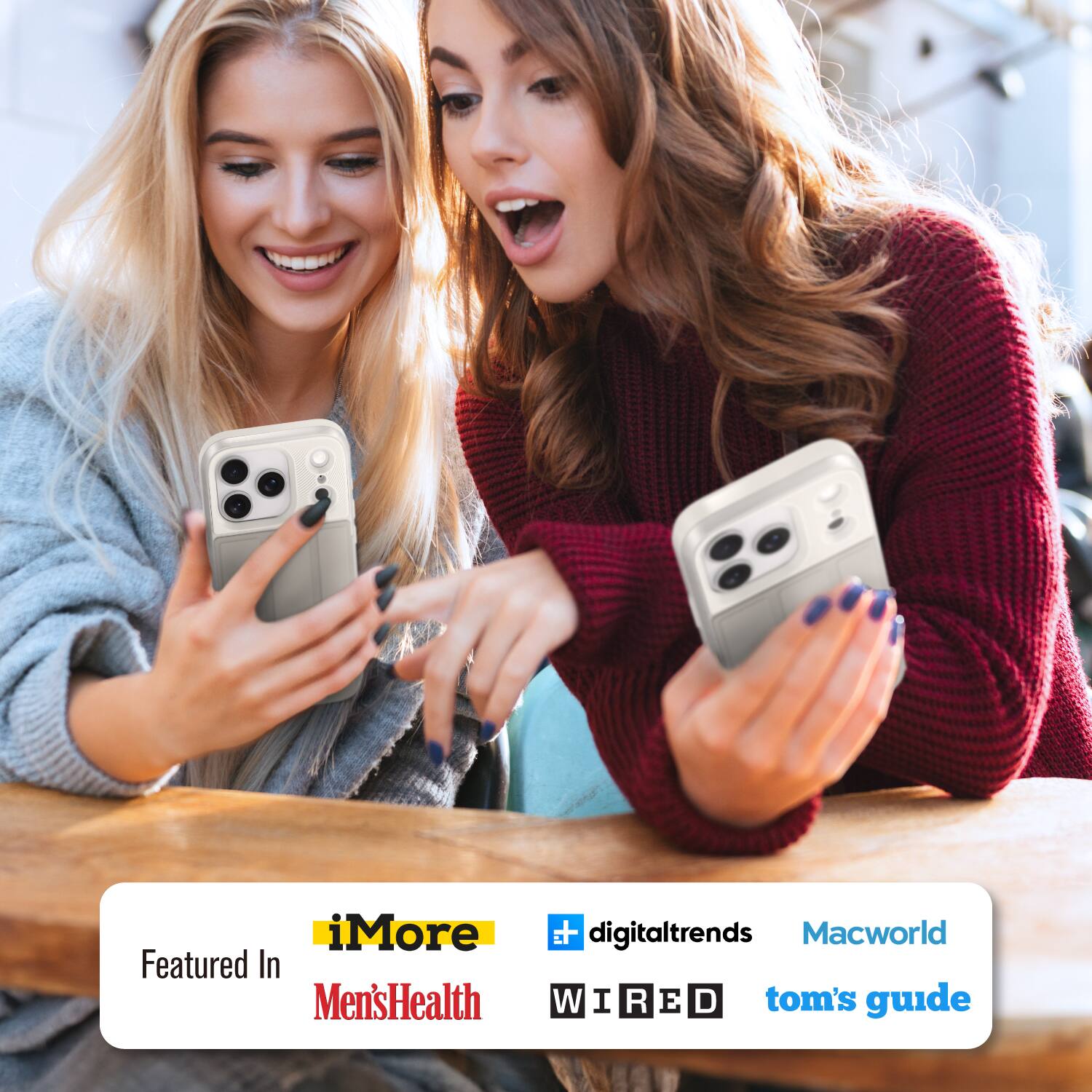 iMore  
Featured In  
Men's Health  
digitaltrends  
Macworld  
WIRED  
tom's guide