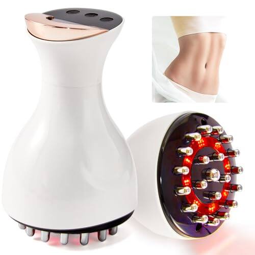 Front. ESBANY - Lymphatic Drainage Massager & Anti Cellulite Massage Tool, for Legs, Arms & Belly, Body,Helps Reduce Stretch Marks &.