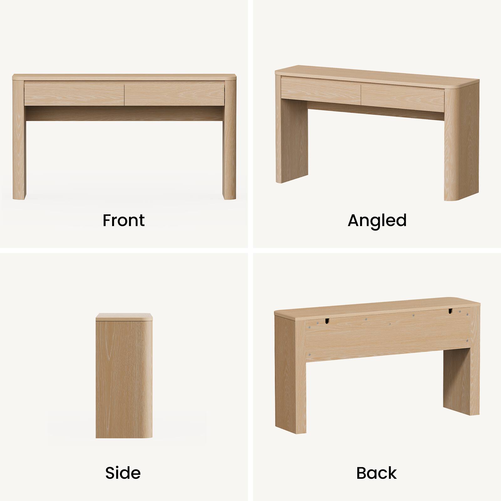 Front  
Angled  
Side  
Back