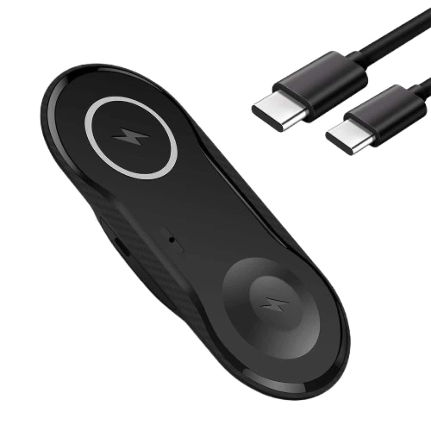 Home Collection - 2-in-1 Wireless Charger Mat Fast Charging Pad for Apple Watch Series 11 & iPhone 17 Pro Max