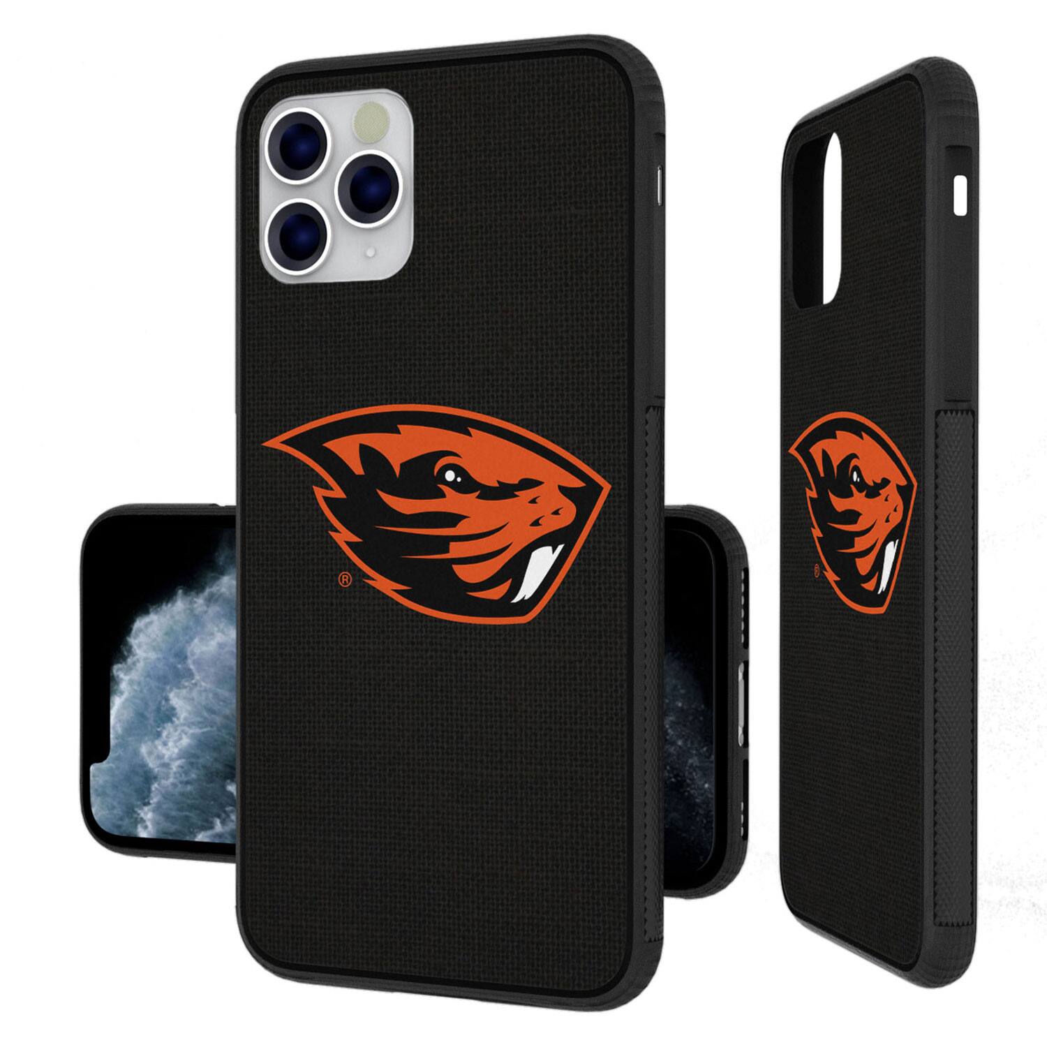 Alt View 2. Keyscaper - Oregon State Beavers iPhone Solid Design Bump Case - 13 Pro - Multicolor.