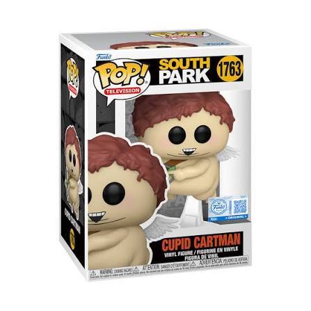 Funko's SOUTH 1763 POP! PARK TELEVISION

A
CUPID CARTMAN EN VINYLE VIIIYL FIGURE / FIGURINE FIGURA DE VINIL D'ETOUTENT

ADVERTENCIA ASTENTION