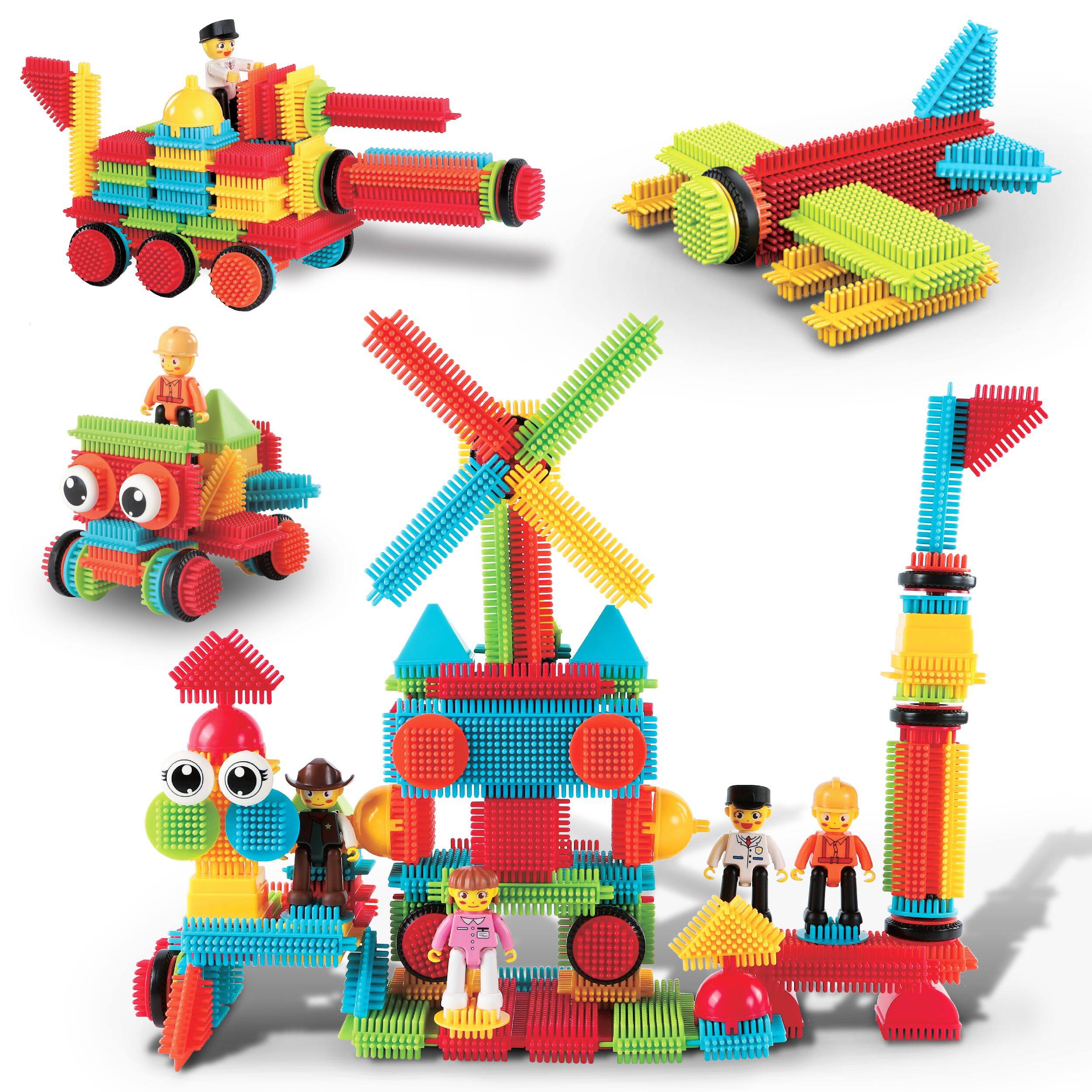 Front. PicassoTiles - PICASSO-TILES Magnetic Tiles for Kids, 116PCS Hedgehog Playset, Construction STEM Building Blocks Educational Toy.