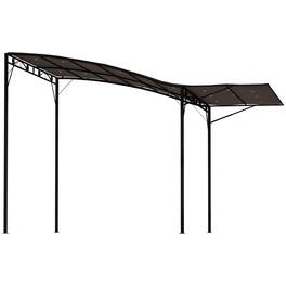 Outsunny - x 8' Outdoor Pergola and Patio Gazebo for Garden, Camper, Deck - Brown