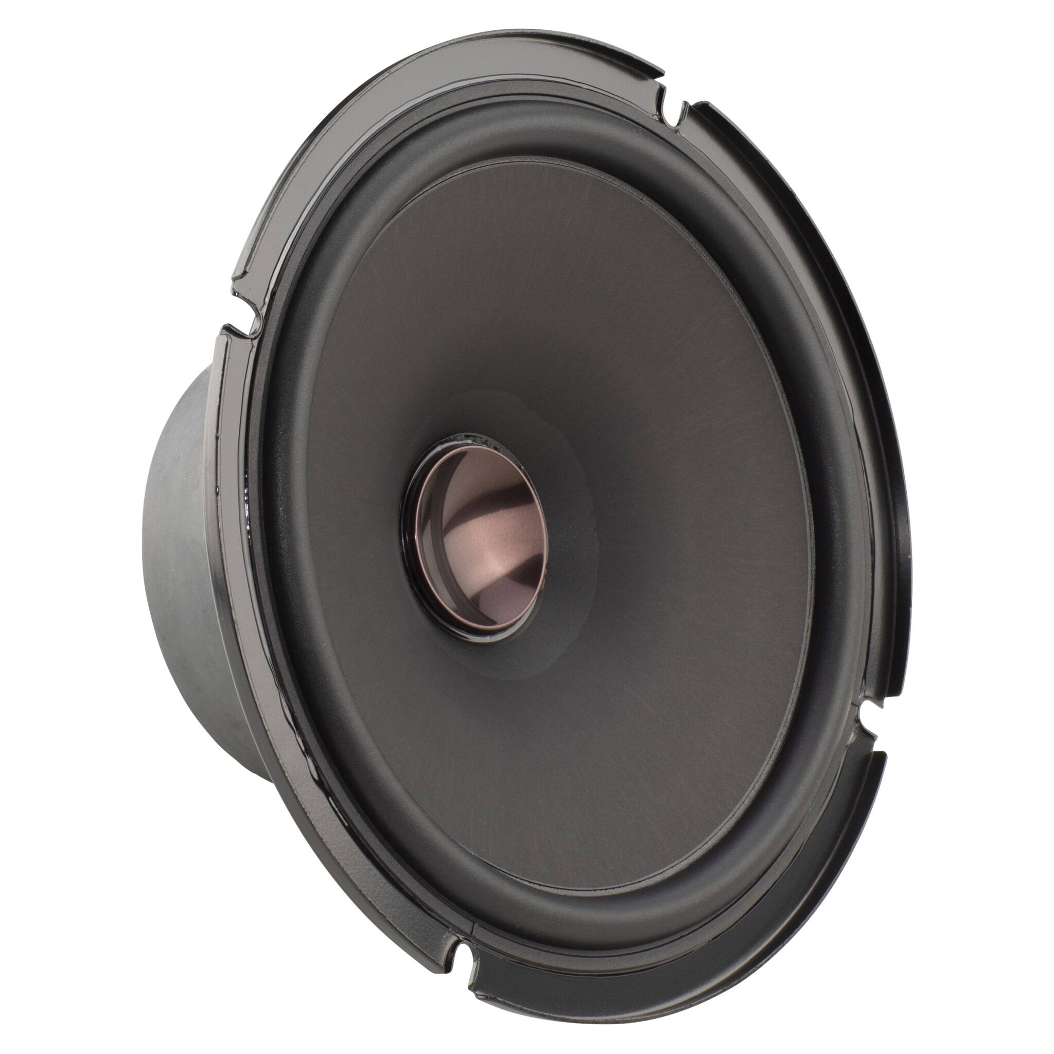 Angle. Pioneer - 6.5" 2-Way Component Speakers, 270W Max, Aramid Fiber IMPP™ Cone, 26mm Swivel Dome Tweeter (Pair) - Black.