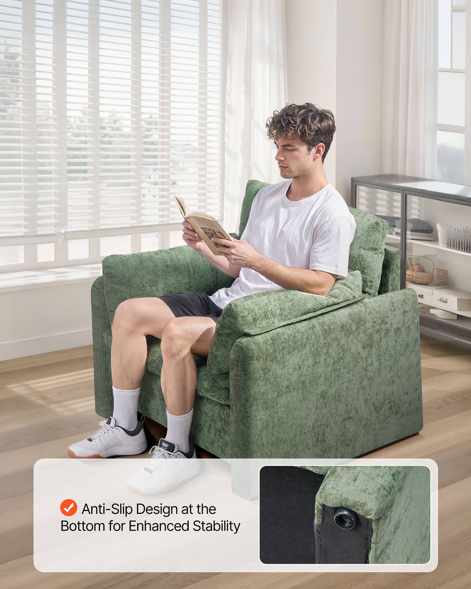 Anti-Slip Design at the Bottom for Enhanced Stability