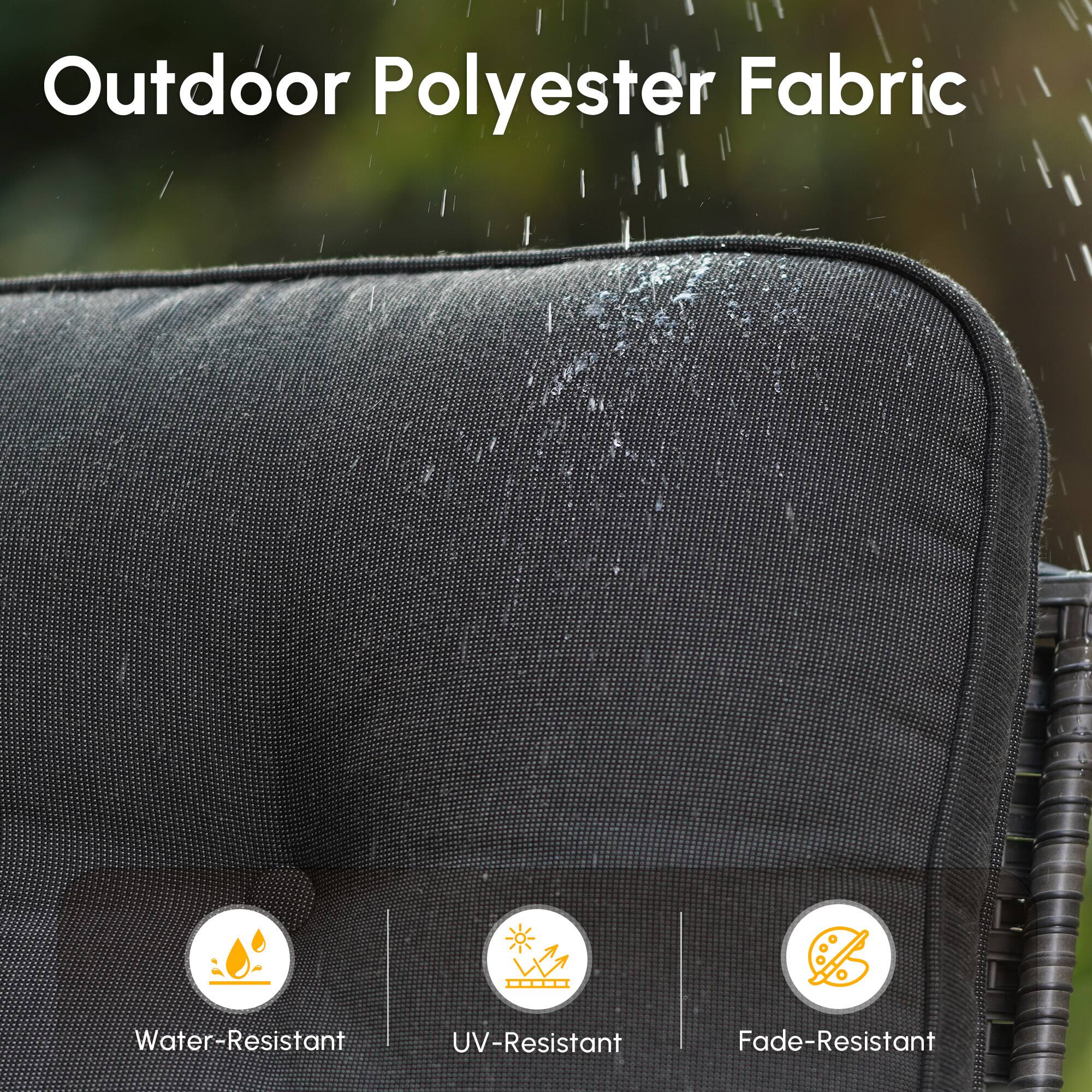 Outdoor Polyester Fabric

- Water-Resistant
- UV-Resistant
- Fade-Resistant