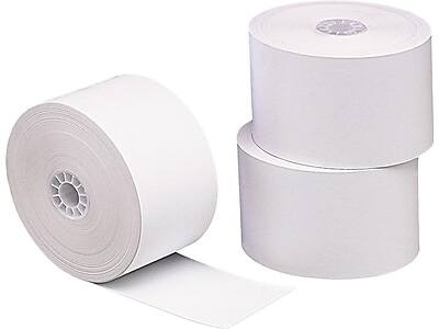 Alt View 1. PM Company - Perfection Thermal Cash Register Paper Rolls, 1 3/4" x 230', 10 Rolls/Pack - White.