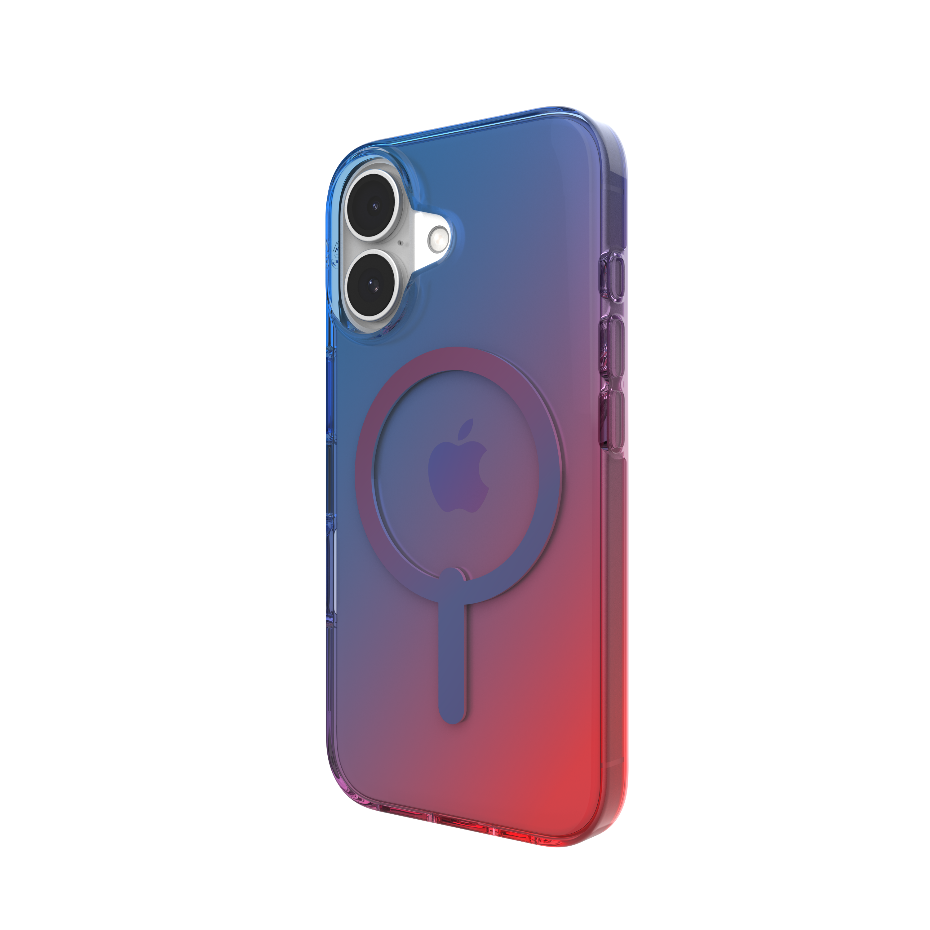 Left. ZAGG - Tokyo Snap Case for Apple iPhone 16 - Iridescent.