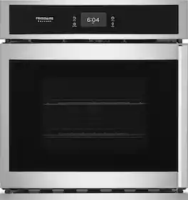 Frigidaire - Gallery 27" Single Electric Wall Oven - Stainless Steel