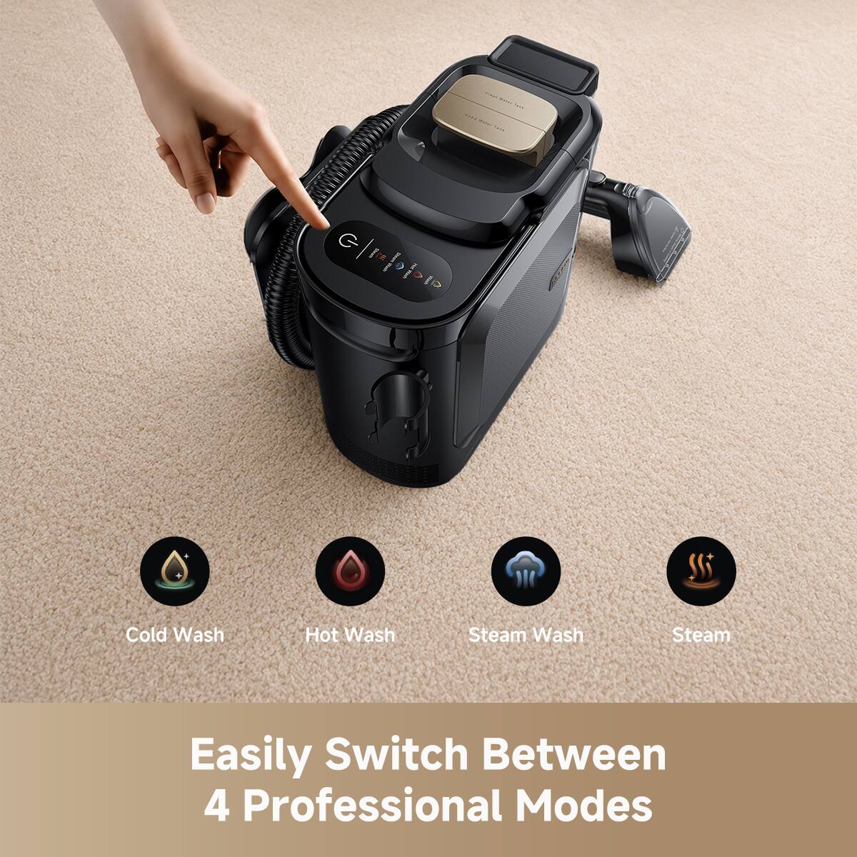 Easily Switch Between 4 Professional Modes