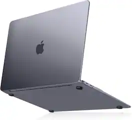 mosiso - Hard Shell Case for MacBook Air 13 inch, Anti-Crack and Anti-Fingerprint - Space Gray