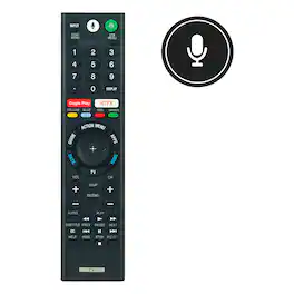 ZdalaMit - NEW RMF-TX300U Replacement Voice Remote Control with Mic fit for Sony 4K Smart LED TV HDTV Bravia TV - Black
