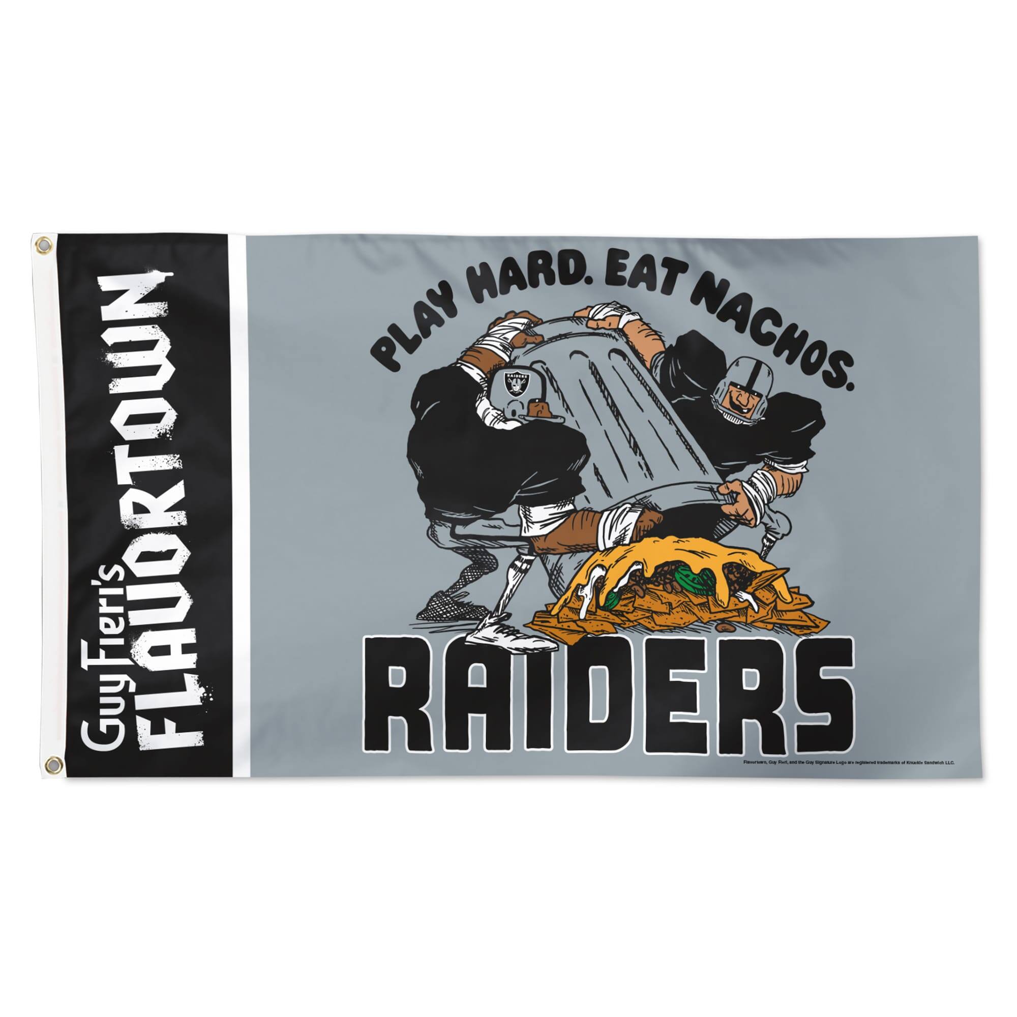 Guy Fieri's FLAVORTOWN RAIDERS

PLAY HARD. EAT NACHOS.