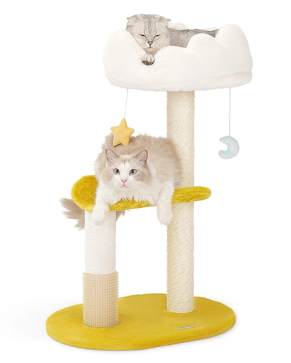 Hirose Alice - Cloud Cat Tree Tower With Bed Compact Pad & Soft Perch Cute Toys Extra Bounus - 31.5"