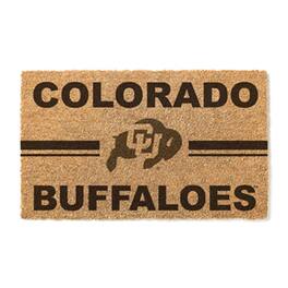 Jardine - Colorado Buffaloes 18" x 30" Team Logo Doormat - Brown
