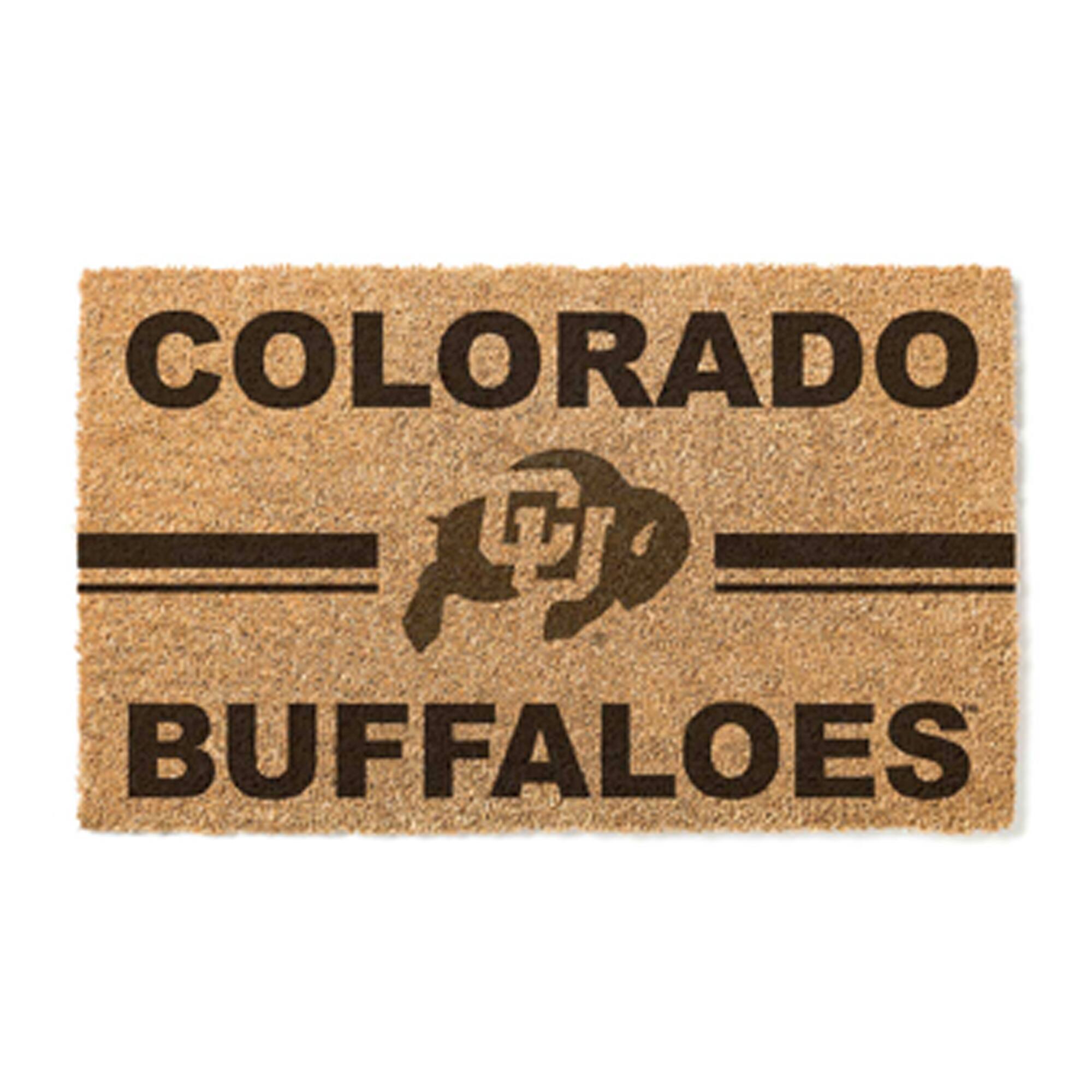 Colorado Buffaloes 18" x 30" Team Logo Doormat