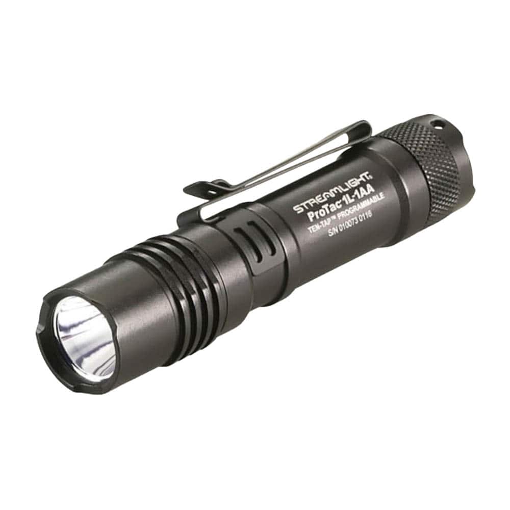 Streamlight - 88061 ProTac 1L-1AA 350-Lumen Dual Fuel Professional Tactical Light - Black