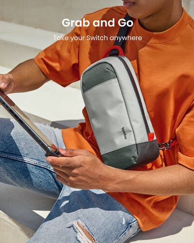 tomtoc Sling Crossbody Bag for Nintendo Switch 2 Model 2025 tomtoc Sling Crossbody Bag for Nintendo Switch 2 Model 2025