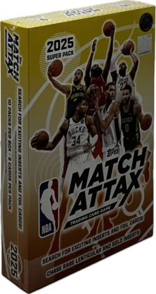 2025-26 Topps Match Attax NBA Basketball Super Pack Edition Box