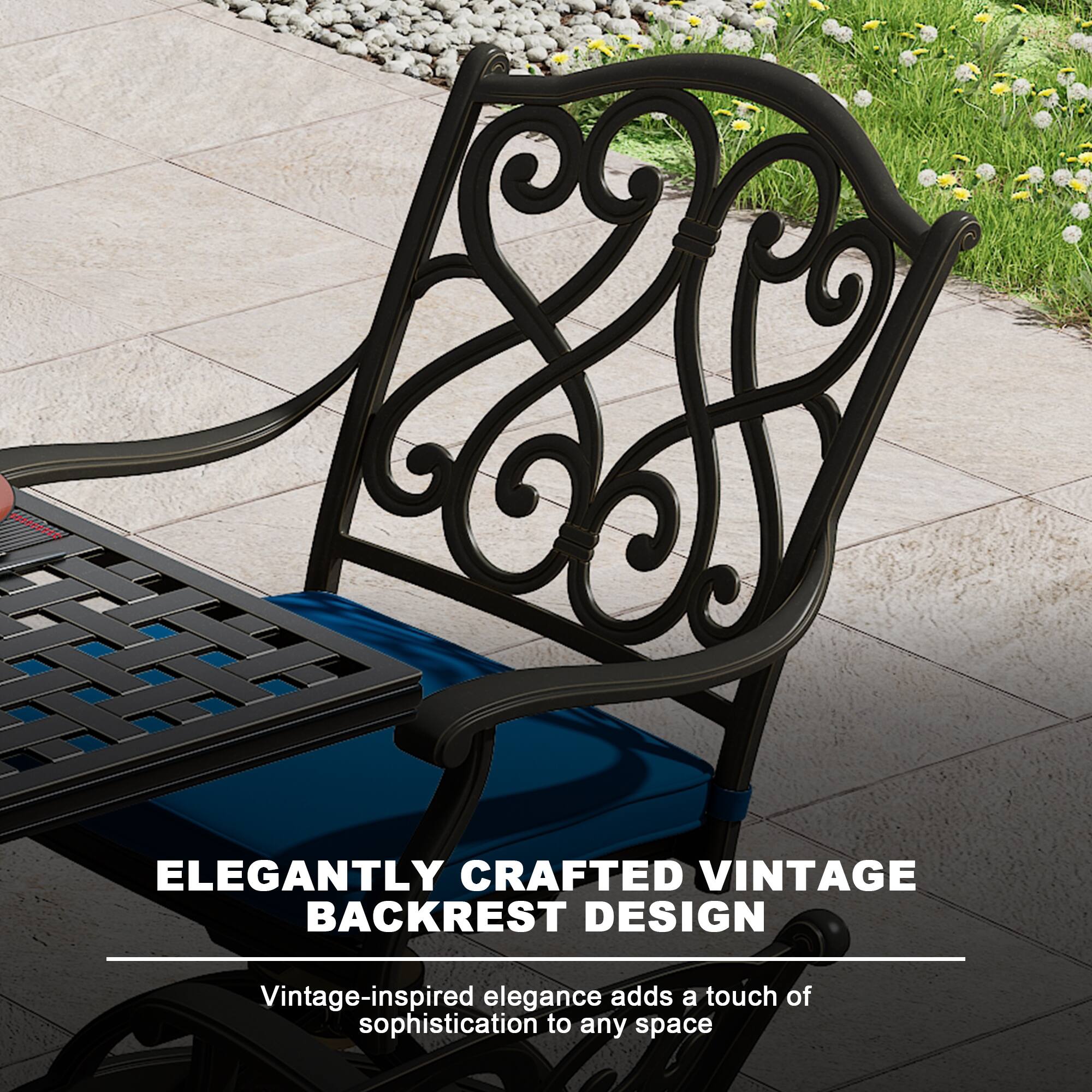 ELEGANTLY CRAFTED VINTAGE BACKREST DESIGN

Vintage-inspired elegance adds a touch of sophistication to any space