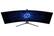 Alt View 13. Samsung - Odyssey CRG9 49" Curved Dual QHD FreeSync and G-Sync Gaming Monitor (DisplayPort, HDMI, USB) - Black.