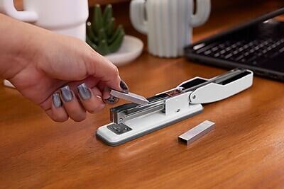Alt View 6. Swingline - Cub Reduced-Effort Desktop Stapler, 20-Sheet Capacity - Arctic White.