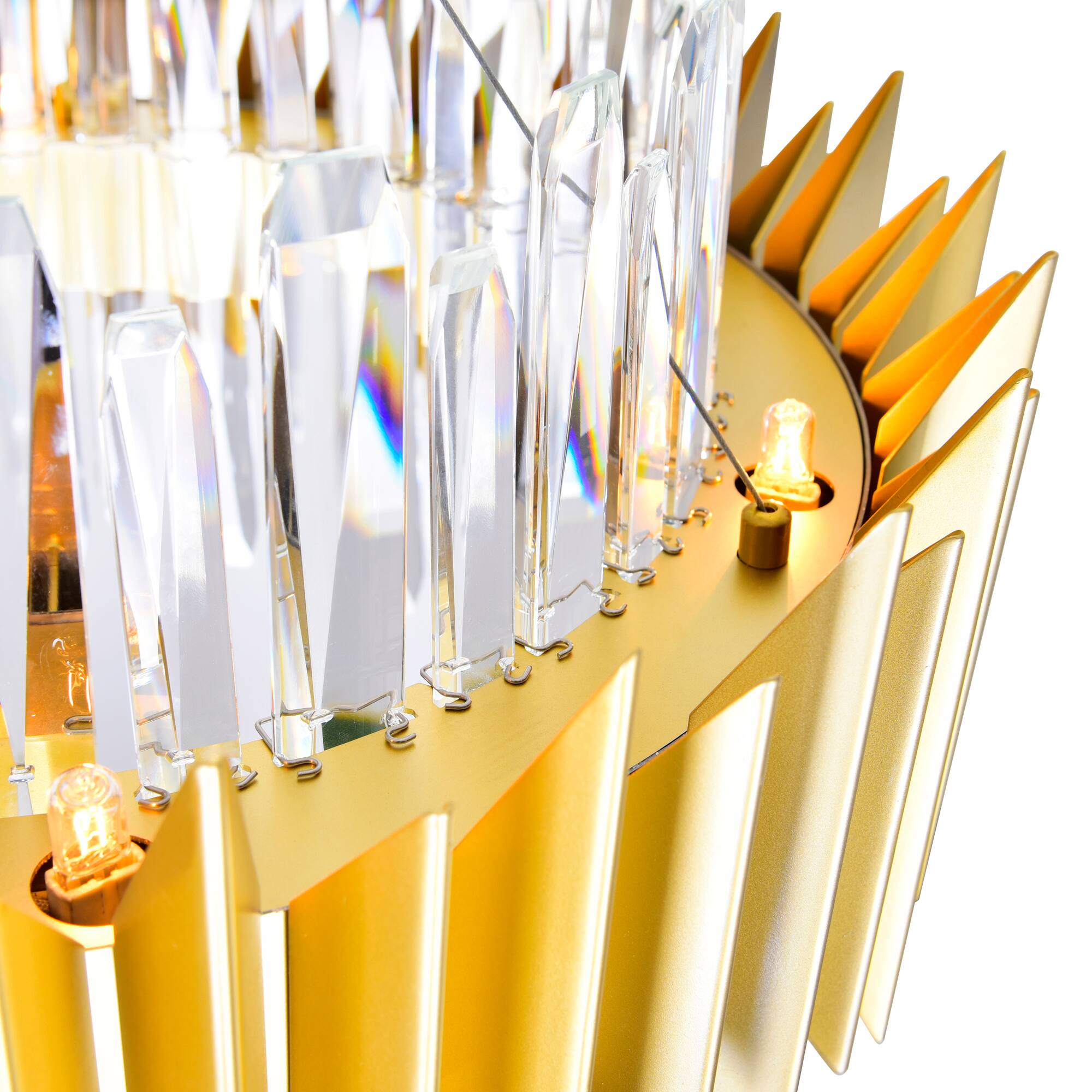 Back. CWI Lighting - Cityscape 12 Light Chandelier With Satin Gold Finish - Satin Gold.