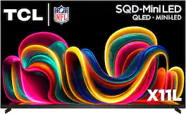 TCL - 75" X11L Series 4K UHD HDR SQD-Mini LED Smart TV with Google TV (2026)