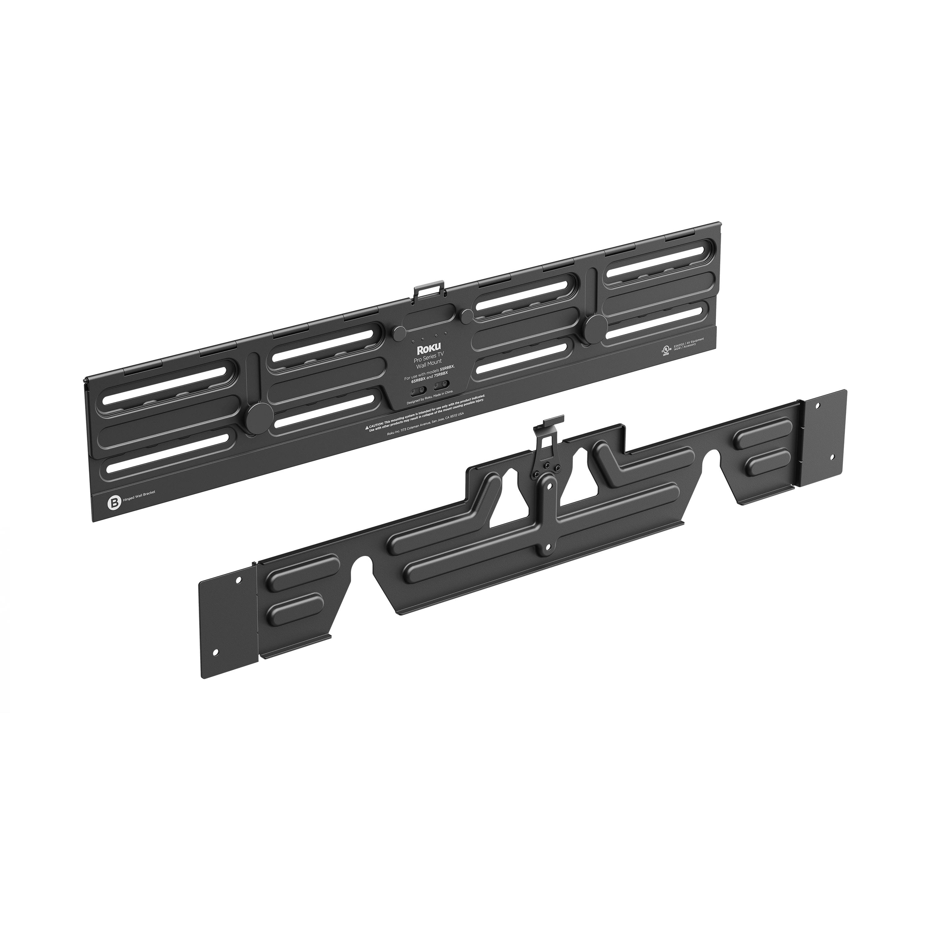 Roku Wall Mount Kit for 55” Pro Series TV Ultra-Slim with Minimalist ...