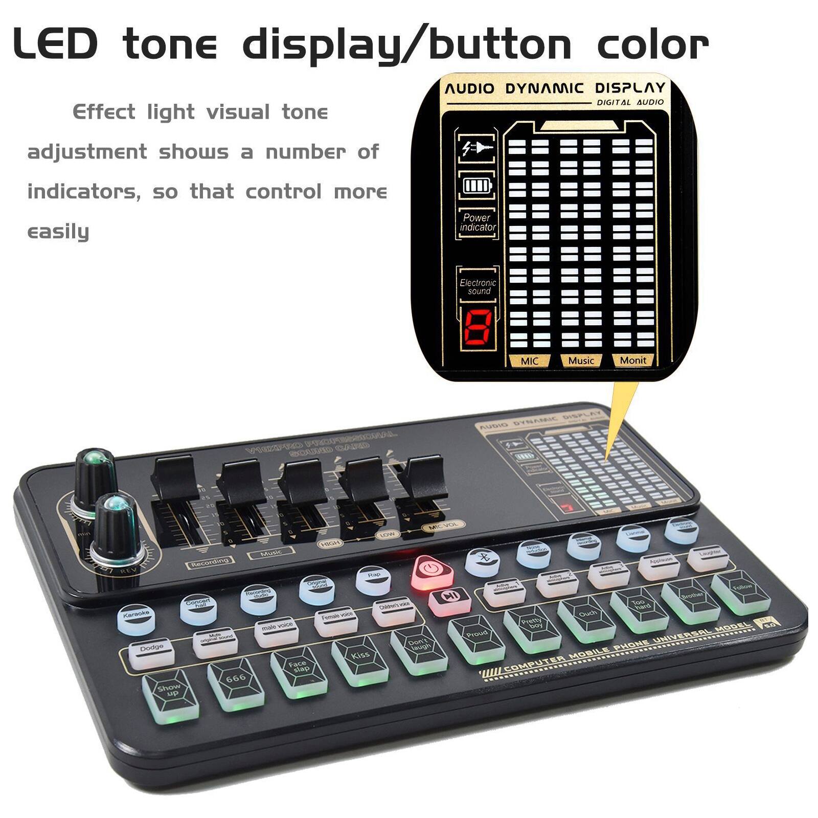 LED tone display/button color

Effect light visual tone adjustment shows a number of indicators, so that control more easily

AUDIO DYNAMIC DISPLAY
DIGITAL AUDIO

Power indicator
Electronic sound
MIC
Music
Monit

AUDIO DYNAMIC DISPLAY
DIGITAL AUDIO

Power indicator
Electronic sound
MIC
Music
Monit

AUDIO DYNAMIC DISPLAY
DIGITAL AUDIO

Power indicator
Electronic sound
MIC
Music
Monit

AUDIO DYNAMIC DISPLAY
DIGITAL AUDIO

Power indicator
Electronic sound
MIC
Music
Monit

AUDIO DYNAMIC DISPLAY
DIGITAL AUDIO

Power indicator
Electronic sound
MIC
Music
Monit

AUDIO DYNAMIC DISPLAY
DIGITAL AUDIO

Power indicator
Electronic sound
MIC
Music
Monit

AUDIO DYNAMIC DISPLAY
DIGITAL AUDIO

Power indicator
Electronic sound
MIC
Music
Monit

AUDIO DYNAMIC DISPLAY
DIGITAL AUDIO

Power indicator
Electronic sound
MIC
Music
Monit

AUDIO DYNAMIC DISPLAY
DIGITAL AUDIO

Power indicator
Electronic sound
MIC
Music
Monit

AUDIO DYNAMIC DISPLAY
DIGITAL AUDIO

Power indicator
Electronic sound
MIC
Music
Monit

AUDIO DYNAMIC DISPLAY
DIGITAL AUDIO

Power indicator
Electronic