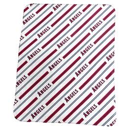 Logo Brands - Los Angeles Angels 50" x 60" Classic Vertical Stripe Fleece Throw Blanket - Multicolor