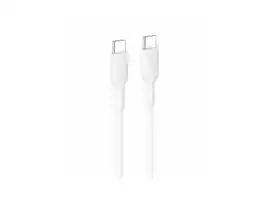Belkin - BoostCharge USB-C to USB-C Cable 60W - 6.6ft/2m - White - CAB023fq2MWH