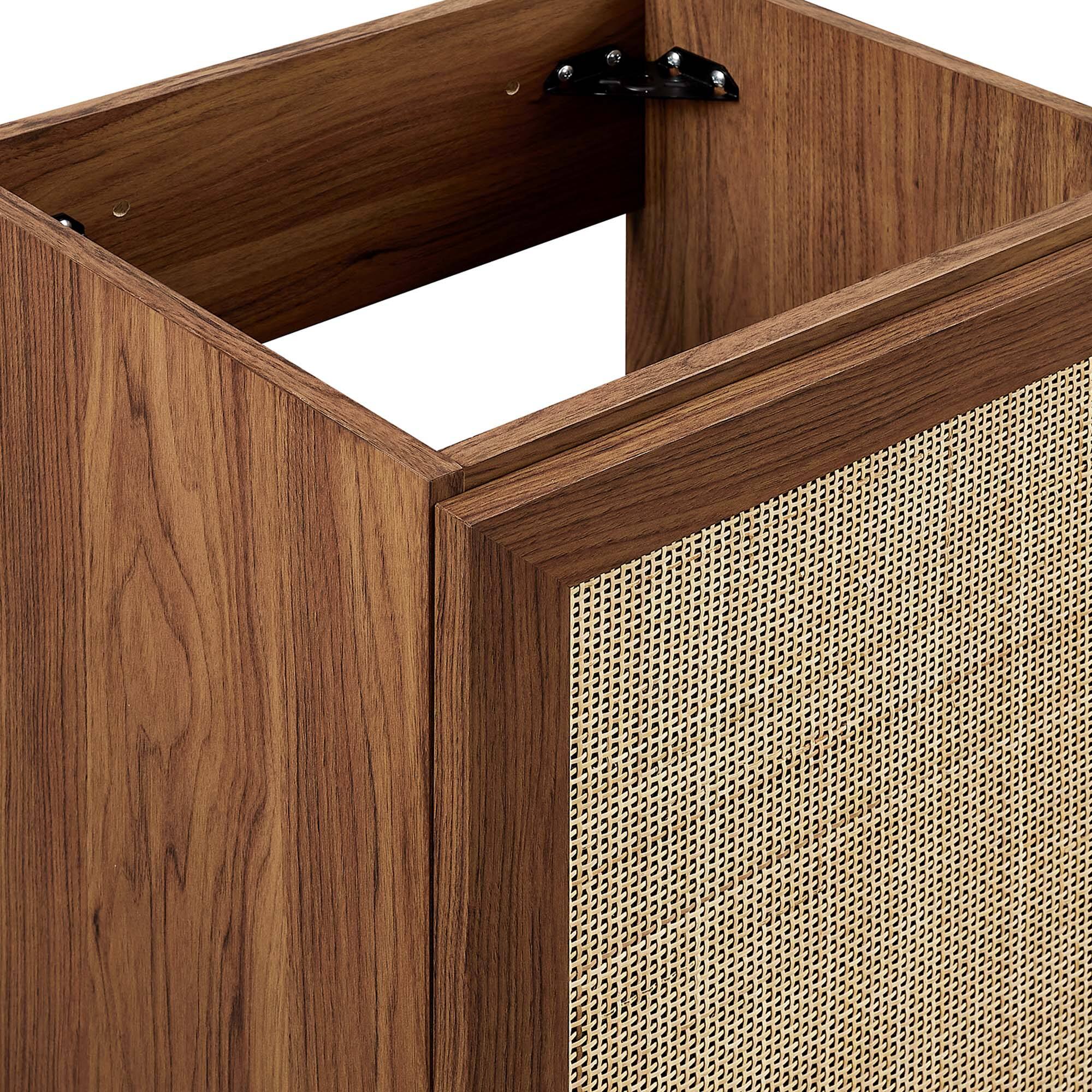 Alt View 7. Modway - Soma Bathroom Cabinet Basin Not Included by Modway - Walnut.