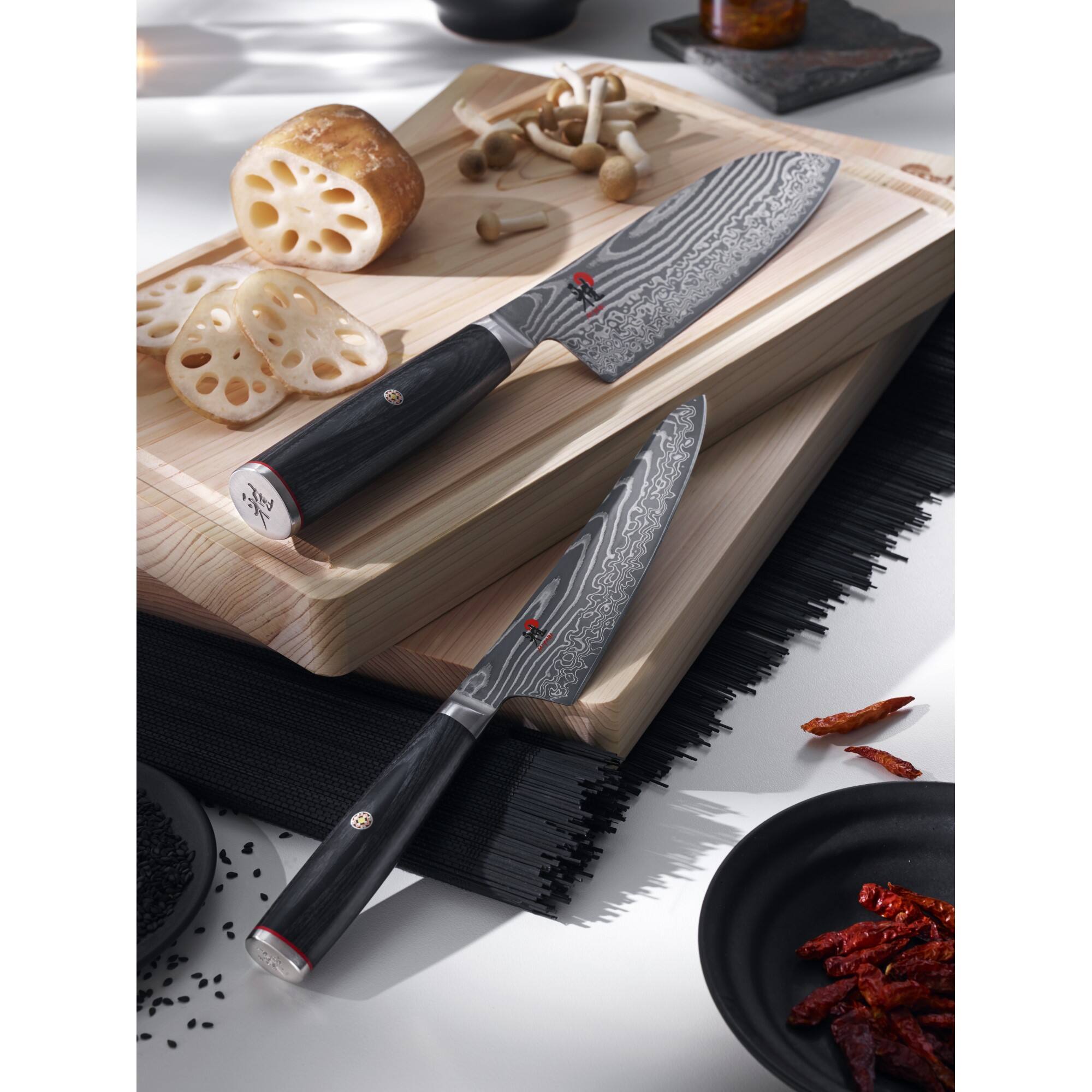 Alt View 1. Miyabi - Miyabi Kaizen II 9.5-inch Chef's Knife - Stainless Steel.