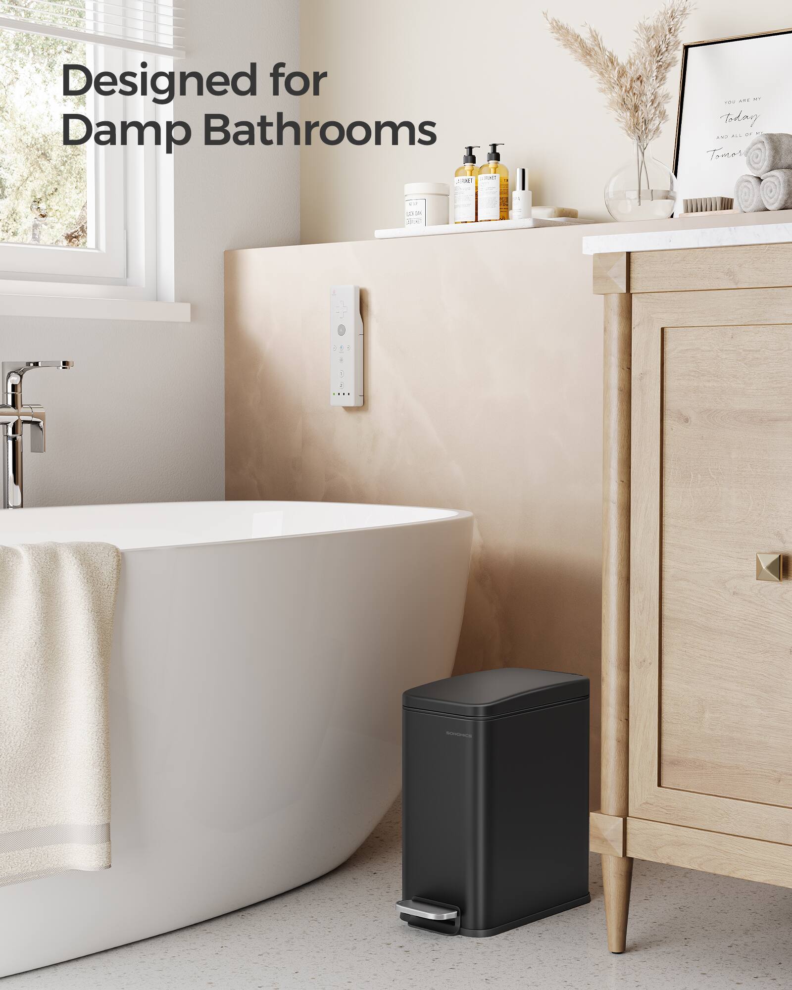 265 - a T 2 0 F  
Designed for Damp Bathrooms  
- JM ... .. . Today - - .. . Tomos  
O - 2 1 2  - - J .... -